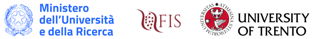 Loghi del Fondo Italiano per la Scienza (FIS) e partner del progetto
