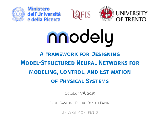A Framework for Designing Model-Structured Neural Networks for Modeling, Control, and Estimation of Physical Systems